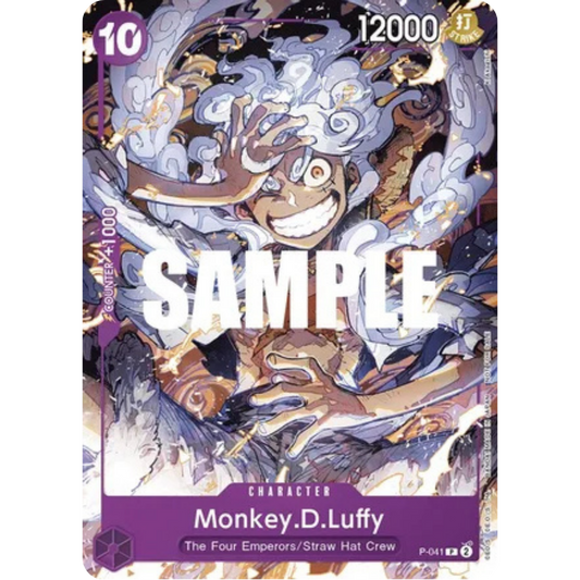 Monkey.D.Luffy (041) (P-041) - One Piece Promotion Cards