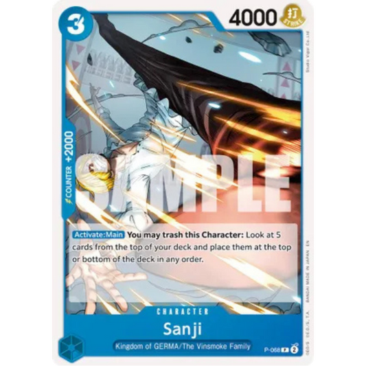 Sanji - P-068 (Reprint) (P-068) - Premium Booster -The Best- Vol. 2