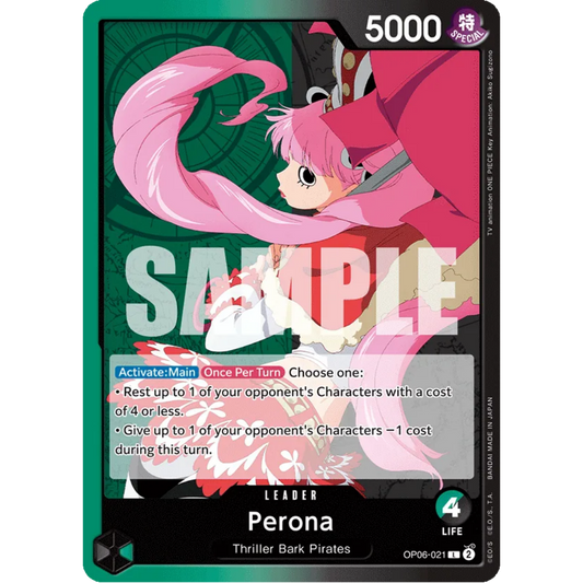 Perona (021) (OP06-021) - Wings of the Captain