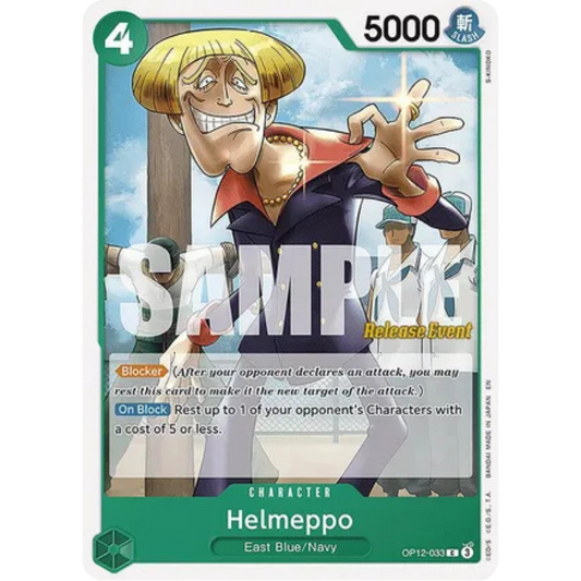 Helmeppo (OP12-033) - Legacy of the Master Release Event Cards