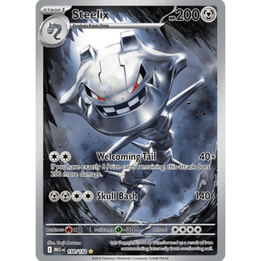 Steelix 150/132  - Holofoil ME01 Mega Evolution - Shiny Rare