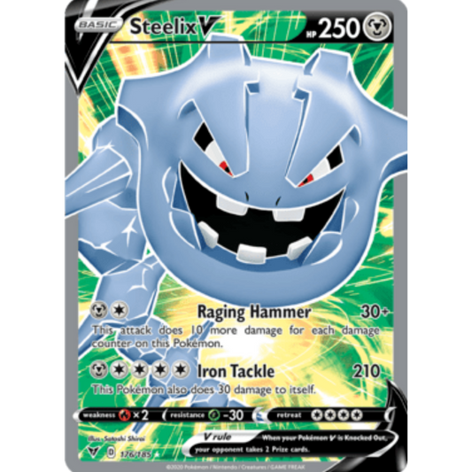 Steelix V (176/185) [Sword & Shield: Vivid Voltage]
