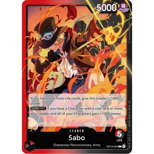 Sabo (004) (OP13-004) - Carrying On His Will