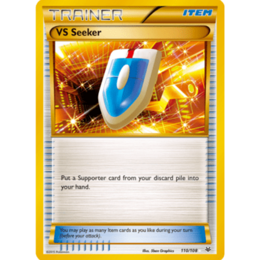 VS Seeker 110/108  - Holofoil XY  Roaring Skies - Secret Rare