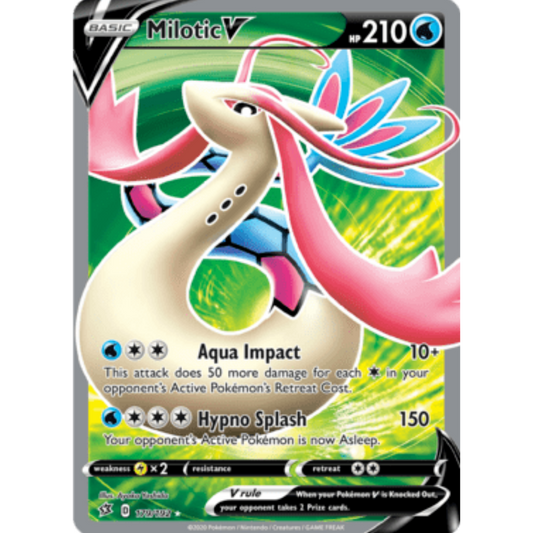 Milotic V (179/192) [Sword & Shield: Rebel Clash]