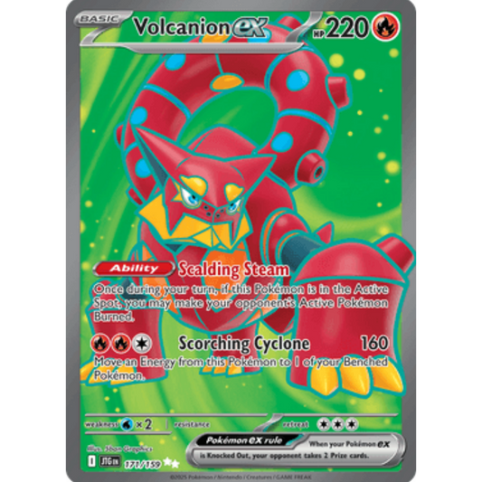 Volcanion ex 171/159  - Holofoil SV09 Journey Together - Ultra Rare