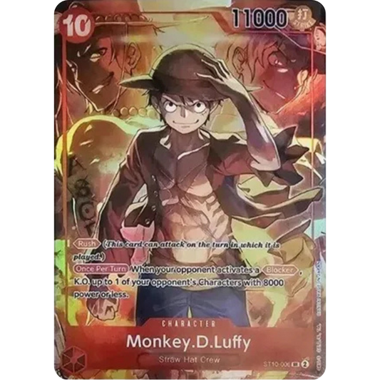 Monkey.D.Luffy (Treasure Booster Set) (ST10-006) - One Piece Promotion Cards Foil