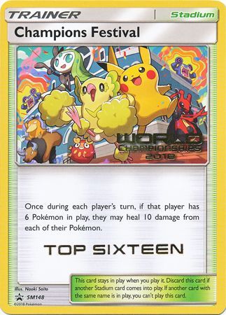 Champions Festival - SM148 (World Championships 2018) [Top Sixteen]  SM Promos - Promo