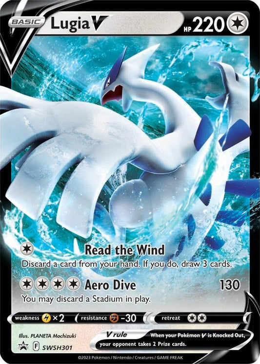 Lugia V - SWSH301  - Holofoil Jumbo Cards - Promo