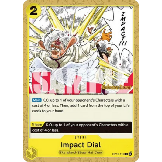 Impact Dial (OP15-115) - Adventure on Kami's Island Release Event Cards