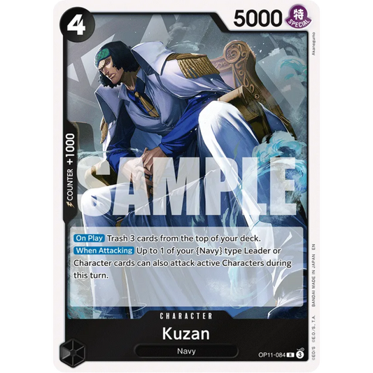Kuzan (OP11-084) - A Fist of Divine Speed Foil