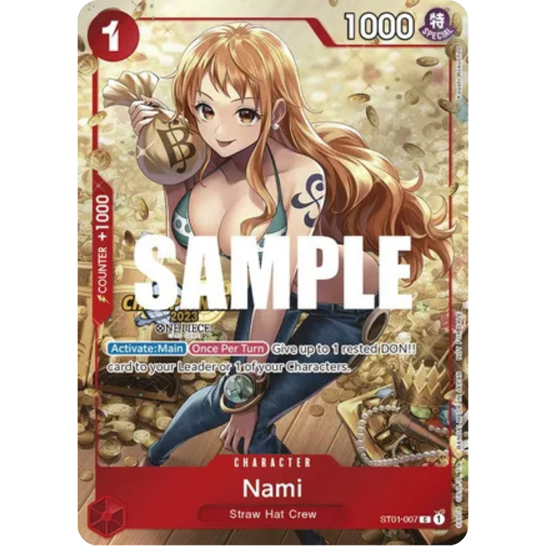 Nami (CS 2023 Celebration Pack) (ST01-007) - One Piece Promotion Cards Foil