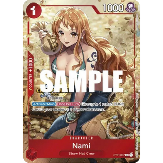 Nami (CS 2023 Celebration Pack) (ST01-007) - One Piece Promotion Cards Foil