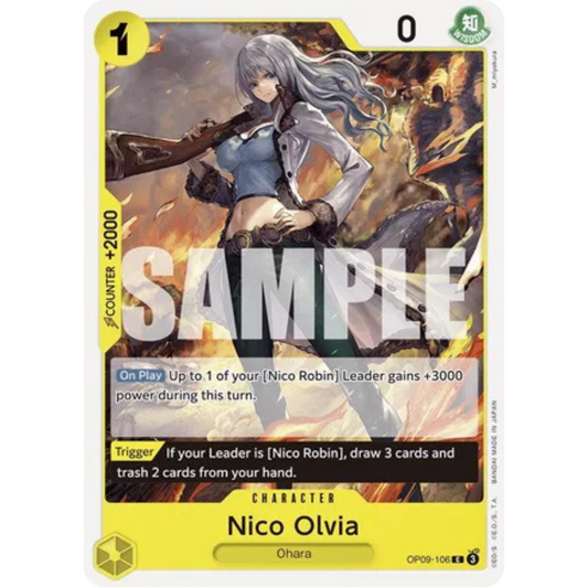 Nico Olvia (OP09-106) - Emperors in the New World