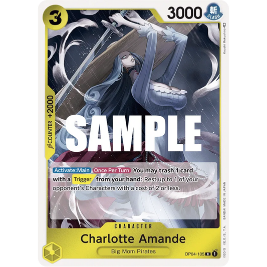 Charlotte Amande (OP04-105) - Kingdoms of Intrigue Foil