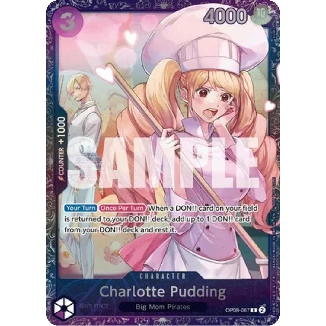 Charlotte Pudding (Treasure Cup 2025) (OP08-067) - One Piece Promotion Cards Foil