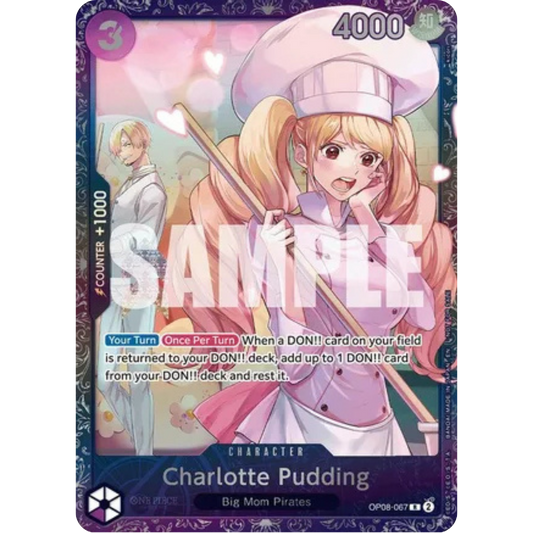 Charlotte Pudding (Treasure Cup 2025) (OP08-067) - One Piece Promotion Cards Foil