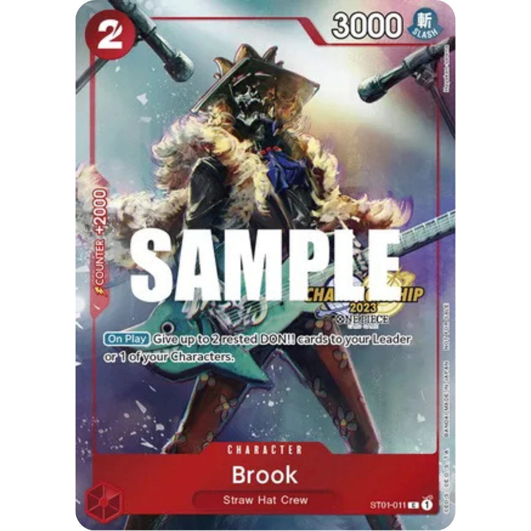 Brook (CS 2023 Celebration Pack) (ST01-011) - One Piece Promotion Cards Foil
