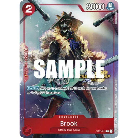 Brook (CS 2023 Celebration Pack) (ST01-011) - One Piece Promotion Cards Foil