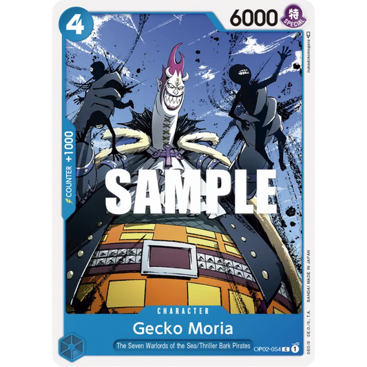 Gecko Moria (OP02-054) (OP02-054) - Starter Deck 17: BLUE Donquixote Doflamingo