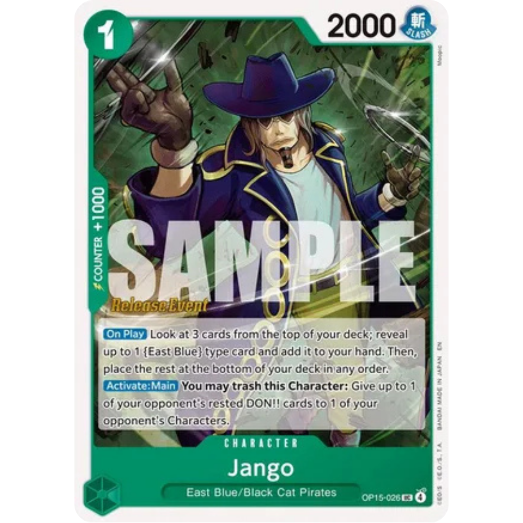 Jango (OP15-026) - Adventure on Kami's Island Release Event Cards
