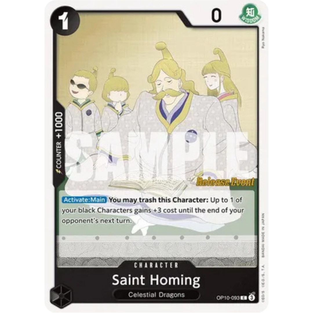 Saint Homing (OP10-093) - Royal Blood Release Event Cards