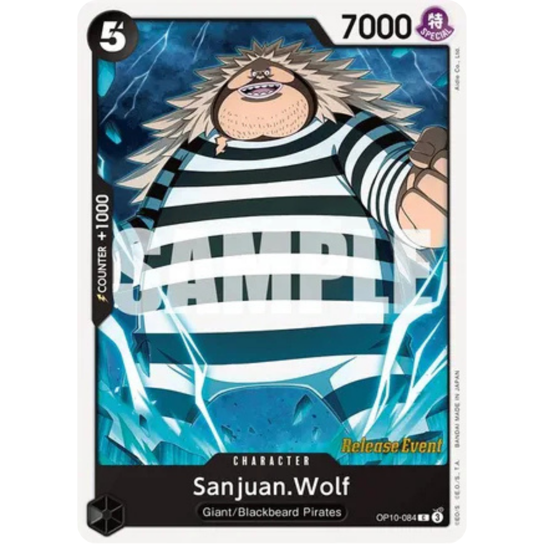 Sanjuan.Wolf (OP10-084) - Royal Blood Release Event Cards