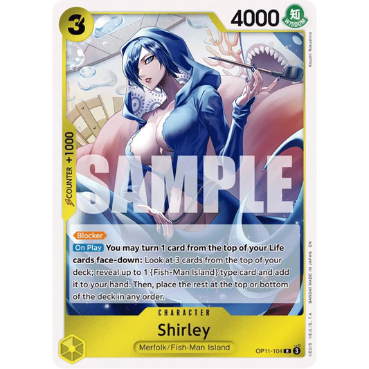 Shirley (OP11-104) - A Fist of Divine Speed Foil
