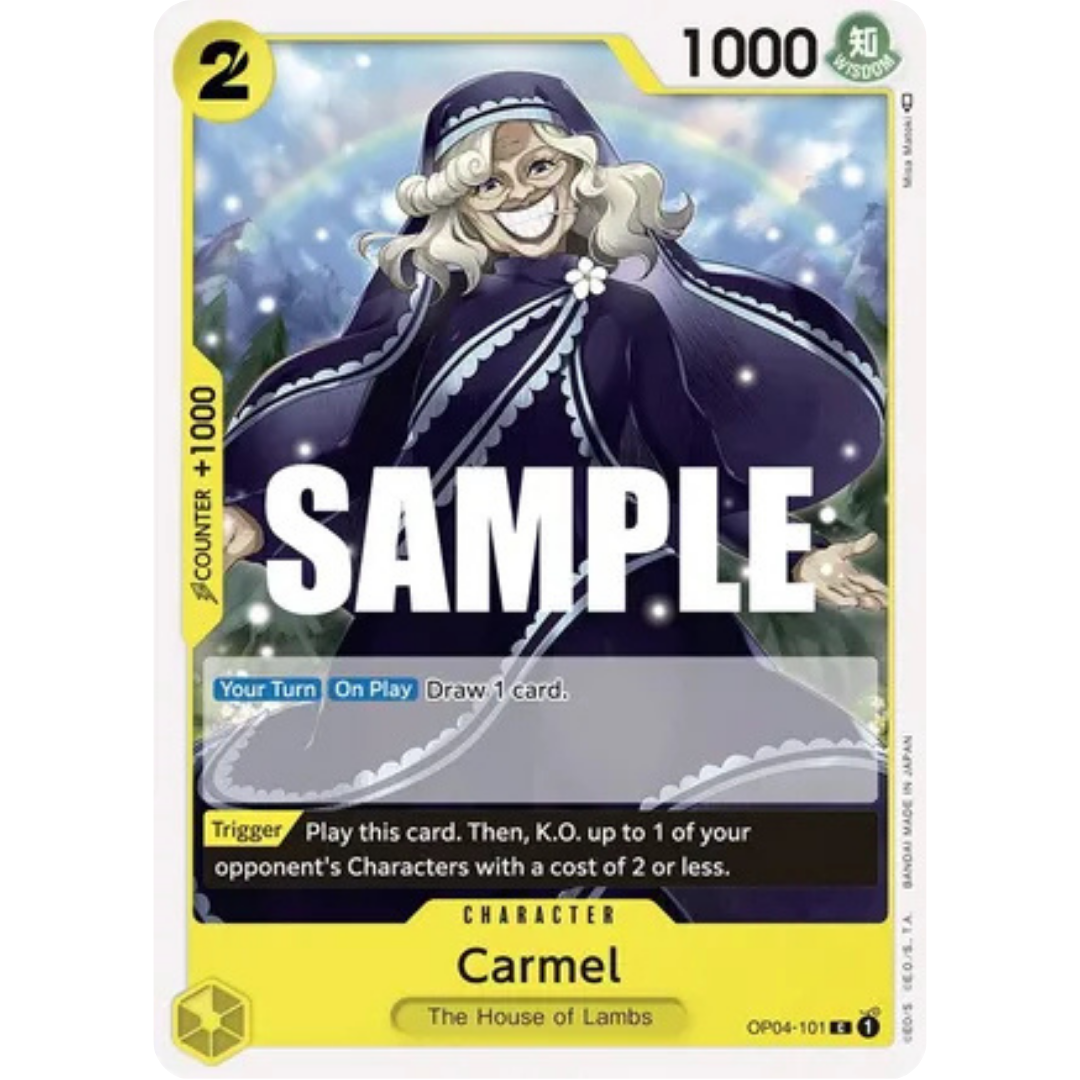 Carmel (OP04-101) - Kingdoms of Intrigue