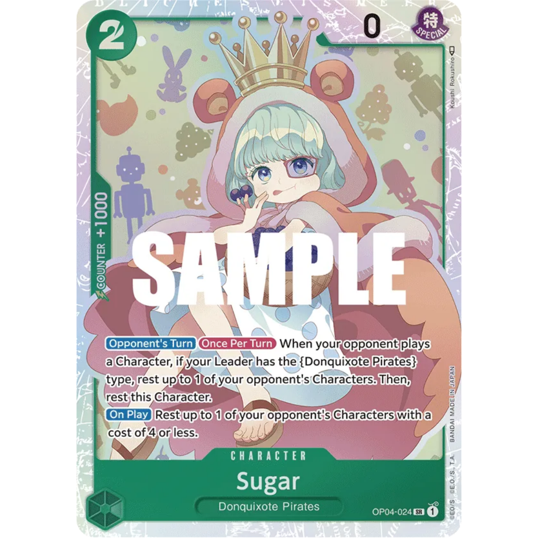 Sugar (OP04-024) - Kingdoms of Intrigue Foil