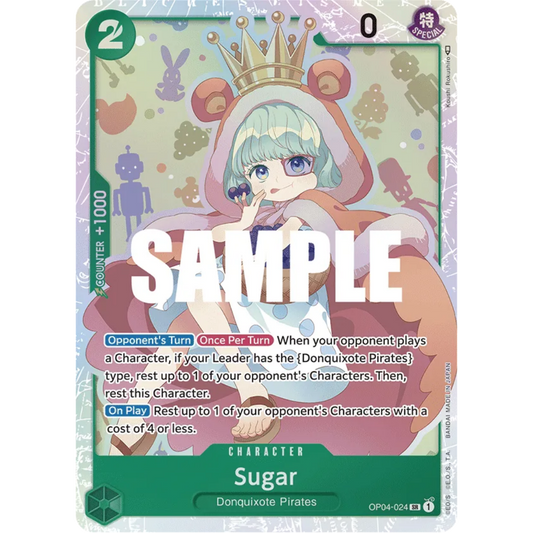 Sugar (OP04-024) - Kingdoms of Intrigue Foil