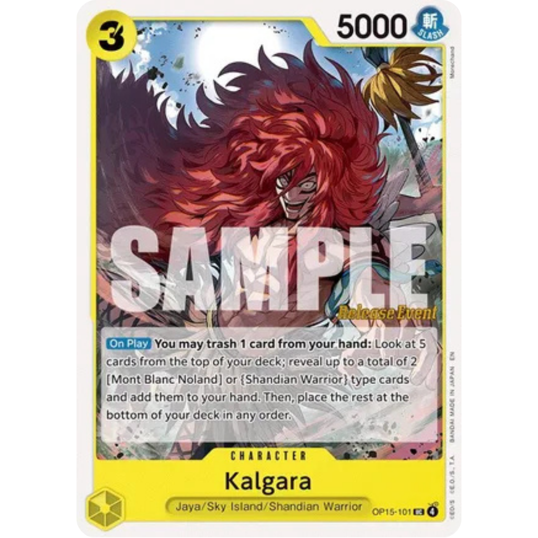 Kalgara (OP15-101) - Adventure on Kami's Island Release Event Cards
