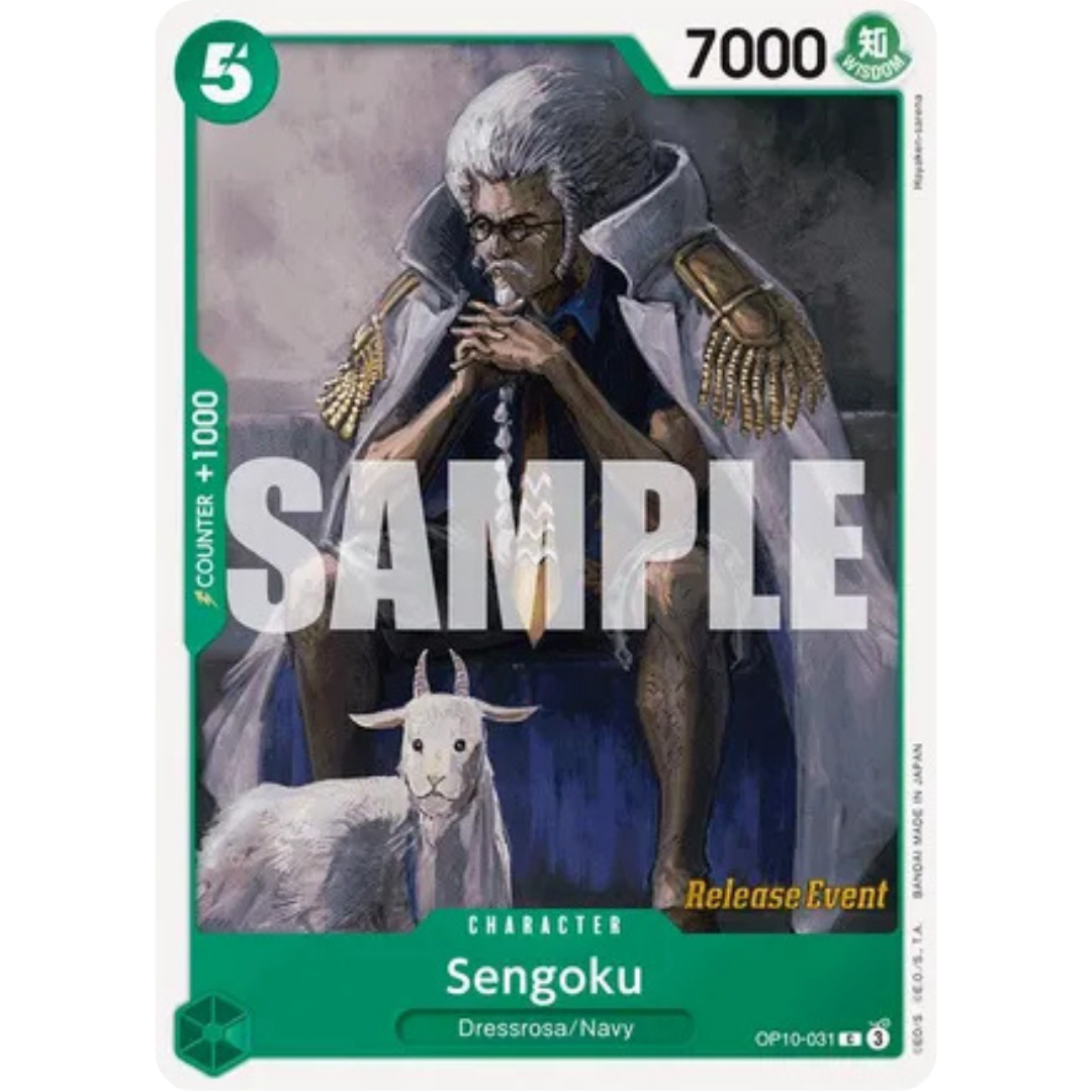 Sengoku (OP10-031) - Royal Blood Release Event Cards