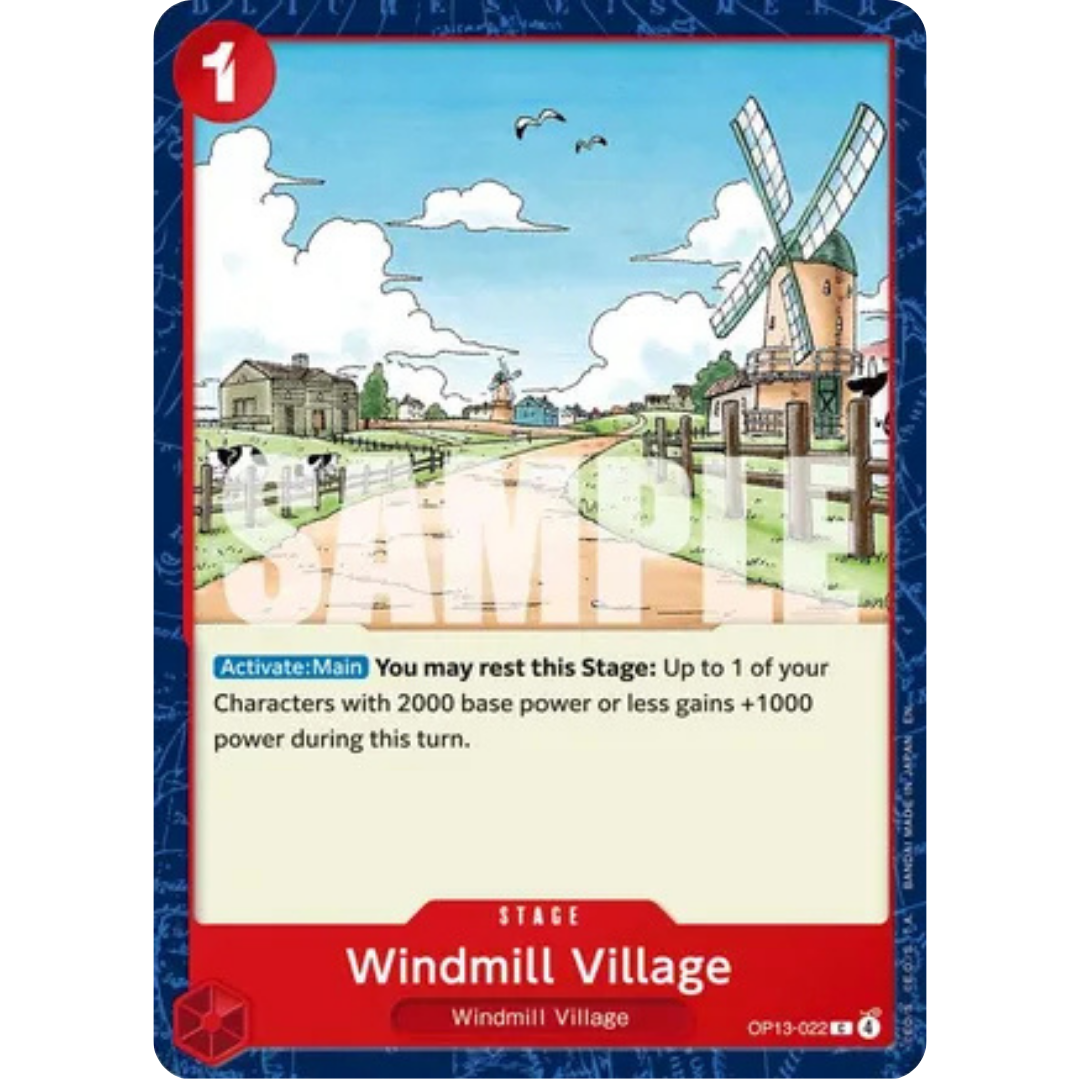 Windmill Village (OP13-022) - Carrying On His Will