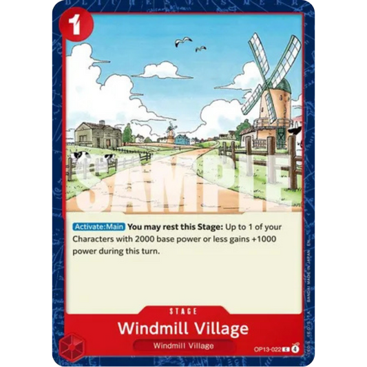 Windmill Village (OP13-022) - Carrying On His Will