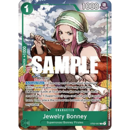 Jewelry Bonney (CS 2023 Celebration Pack) (ST02-007) - One Piece Promotion Cards Foil