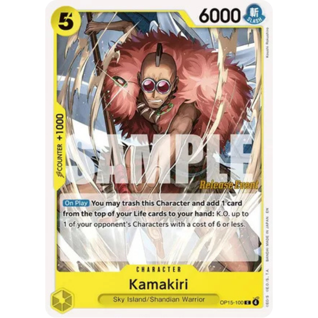 Kamakiri (OP15-100) - Adventure on Kami's Island Release Event Cards