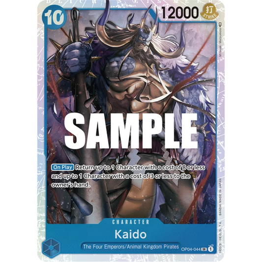 Kaido (OP04-044) - Kingdoms of Intrigue Foil