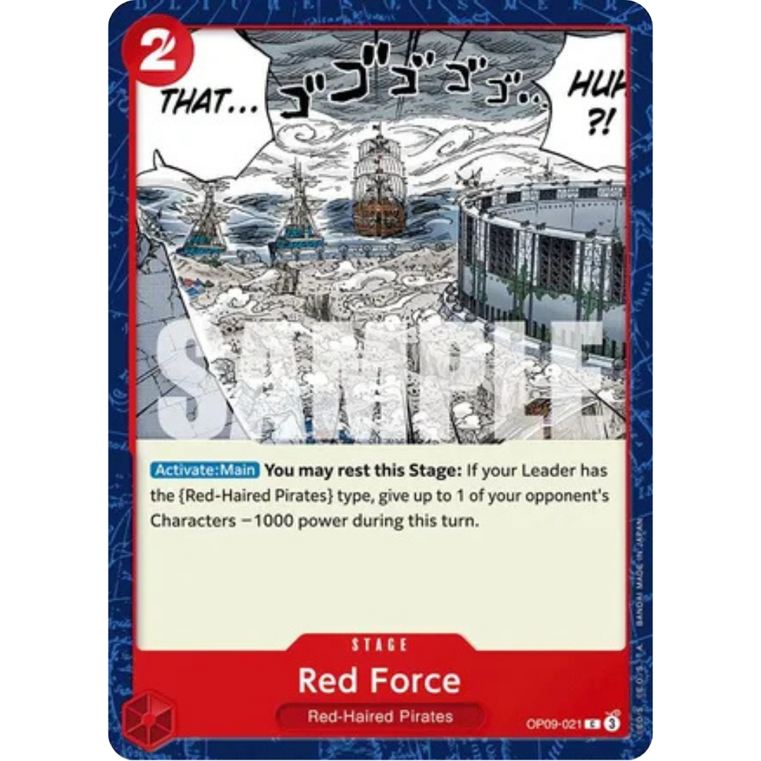 Red Force (OP09-021) - Emperors in the New World