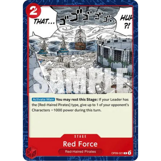 Red Force (OP09-021) - Emperors in the New World