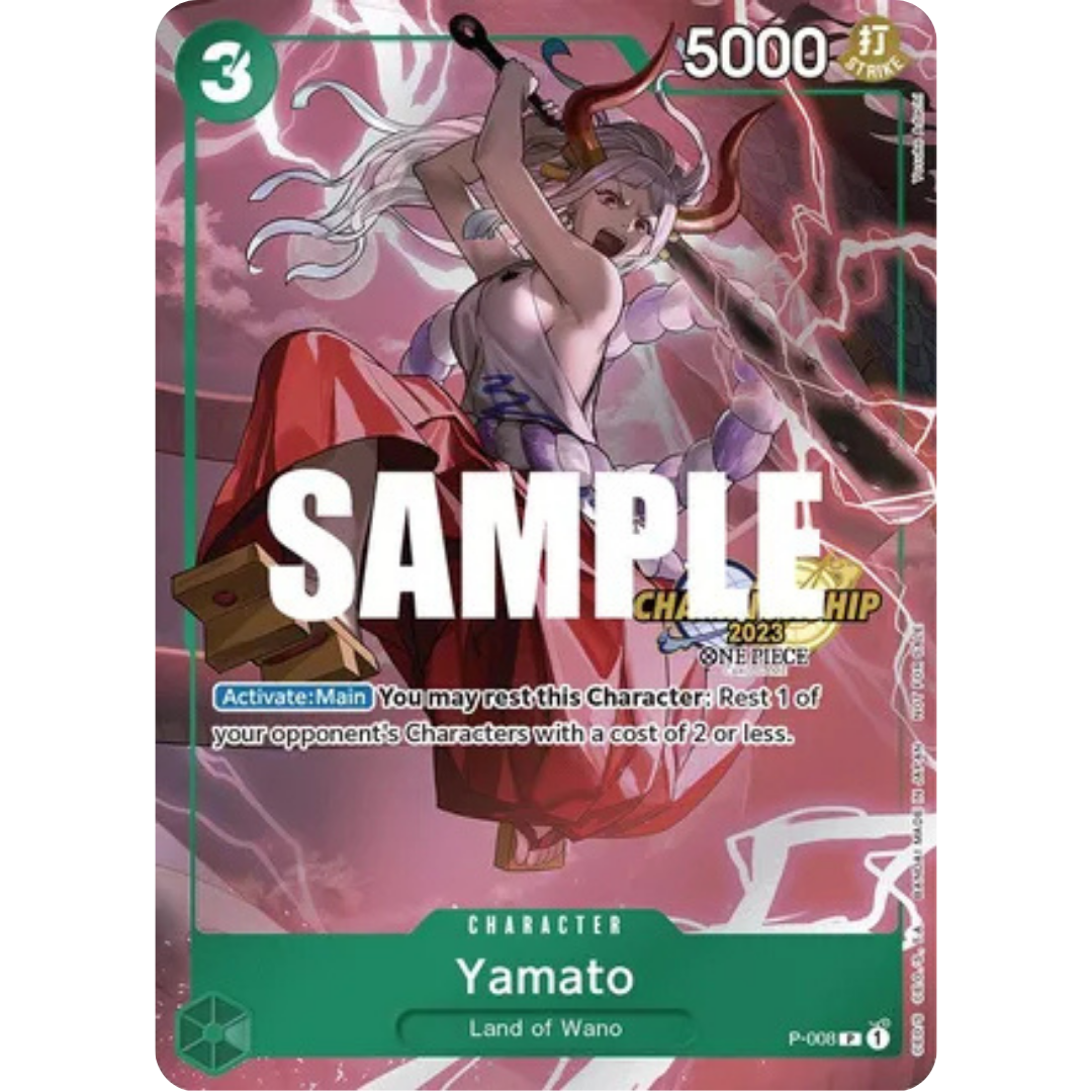 Yamato (CS 2023 Celebration Pack) (P-008) - One Piece Promotion Cards Foil