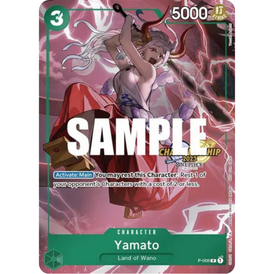 Yamato (CS 2023 Celebration Pack) (P-008) - One Piece Promotion Cards Foil