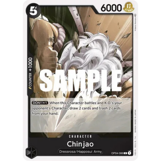 Chinjao (OP04-086) - Kingdoms of Intrigue