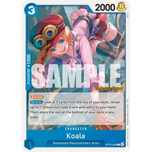 Koala (OP15-044) - Adventure on Kami's Island Release Event Cards
