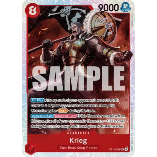 Krieg (OP15-008) (OP15-008) - Adventure on Kami's Island Foil