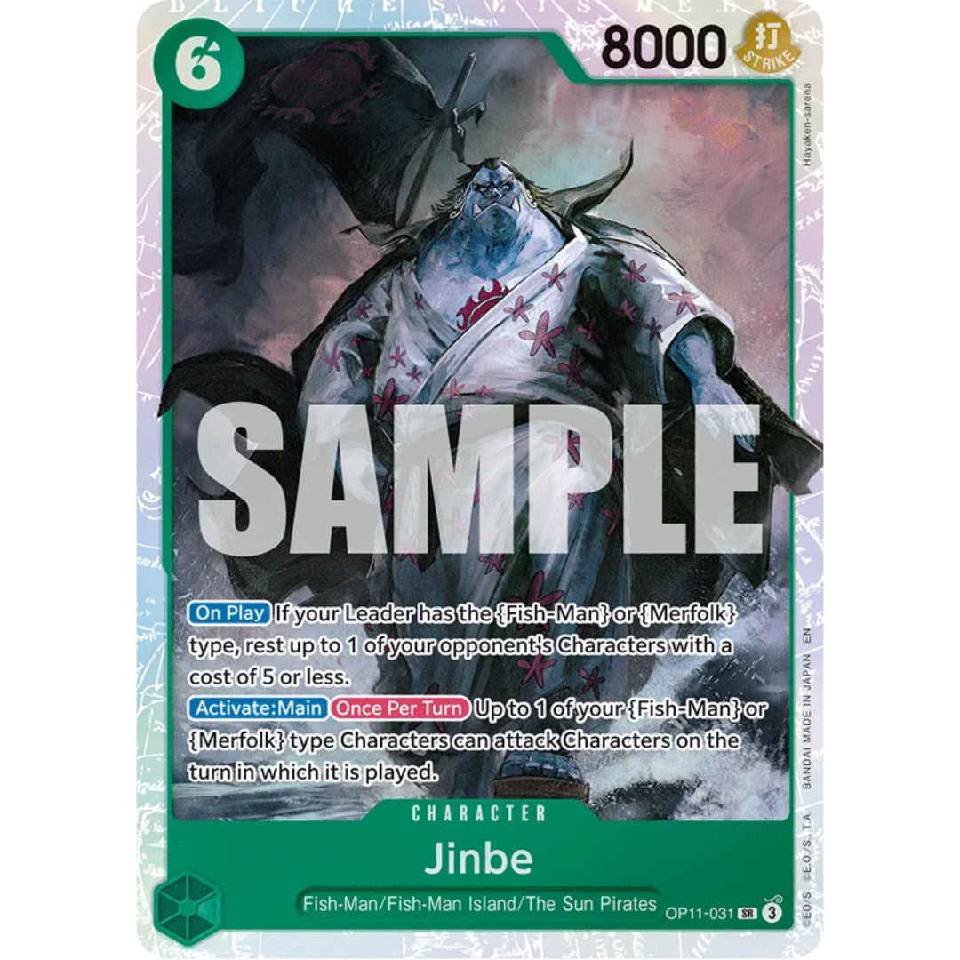 Jinbe (031) (OP11-031) - A Fist of Divine Speed Foil