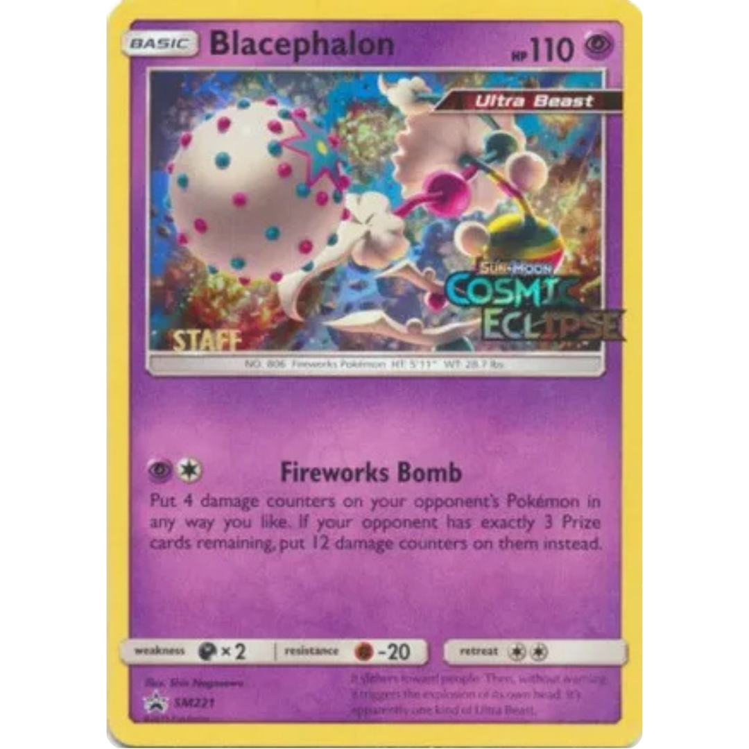 Blacephalon - SM221 (Prerelease) [Staff]  - Holofoil SM Promos - Promo