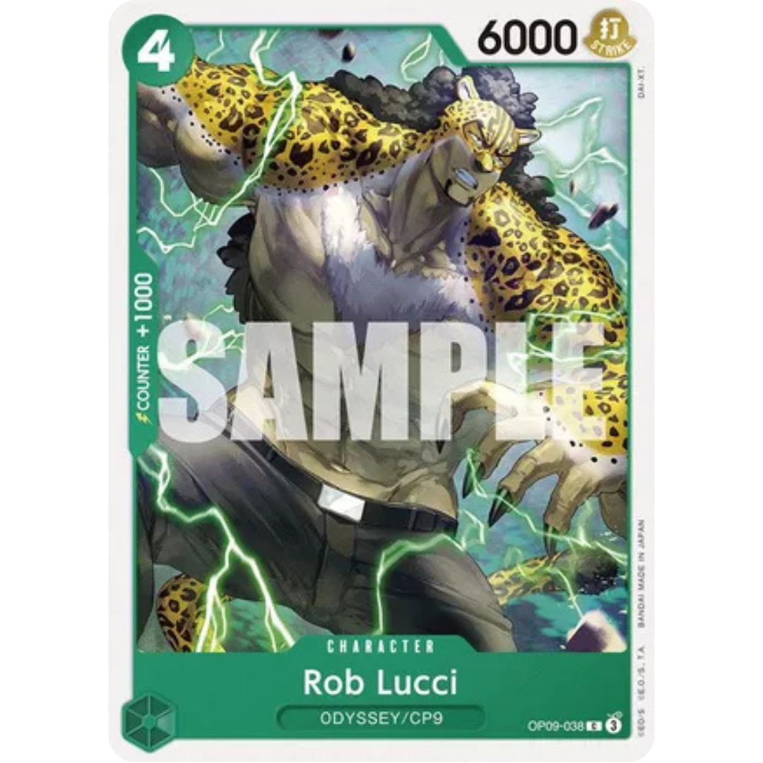 Rob Lucci (038) (OP09-038) - Emperors in the New World