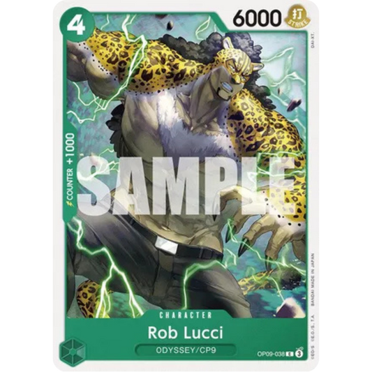 Rob Lucci (038) (OP09-038) - Emperors in the New World
