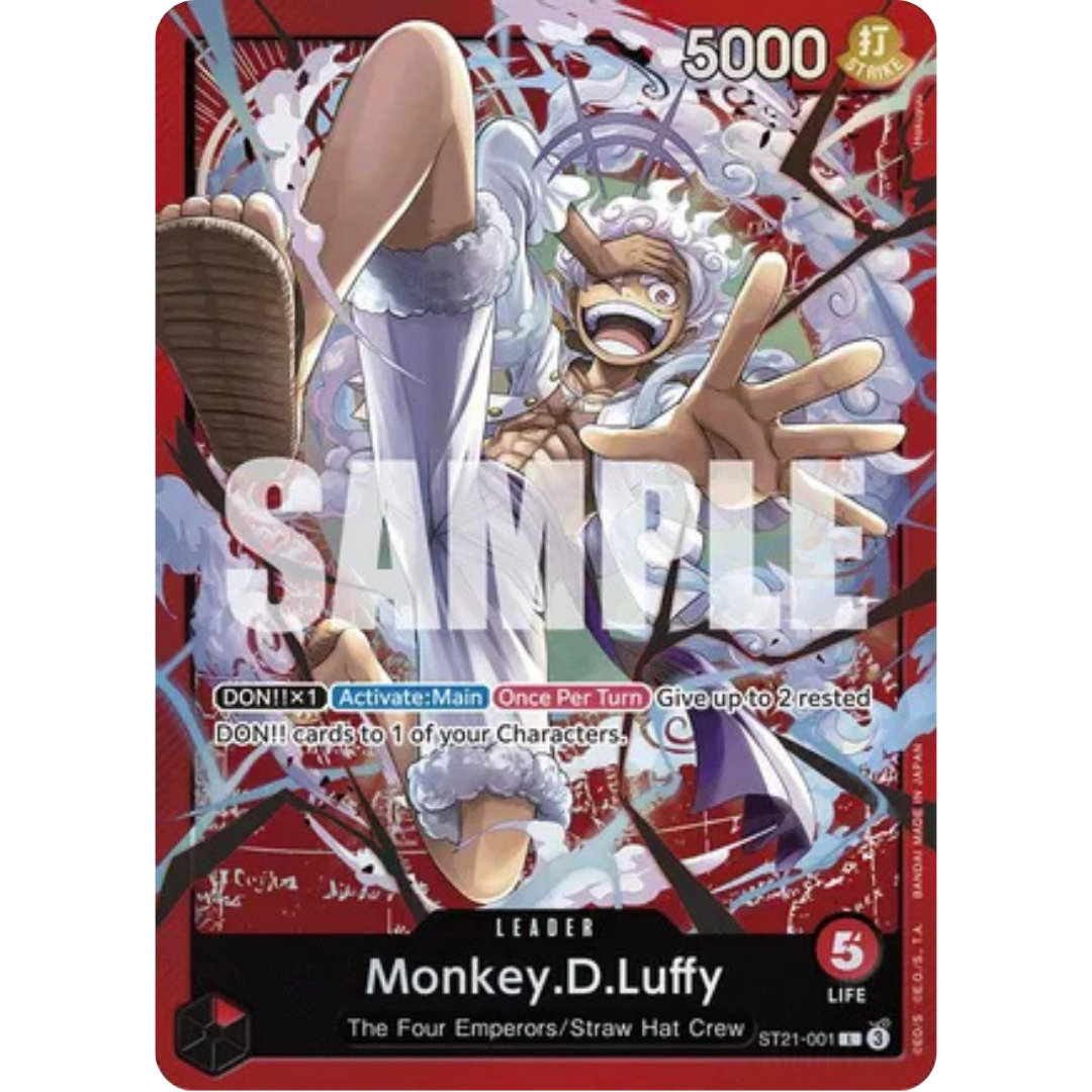 Monkey.D.Luffy (001) (ST21-001) - Starter Deck EX: Gear 5 Foil